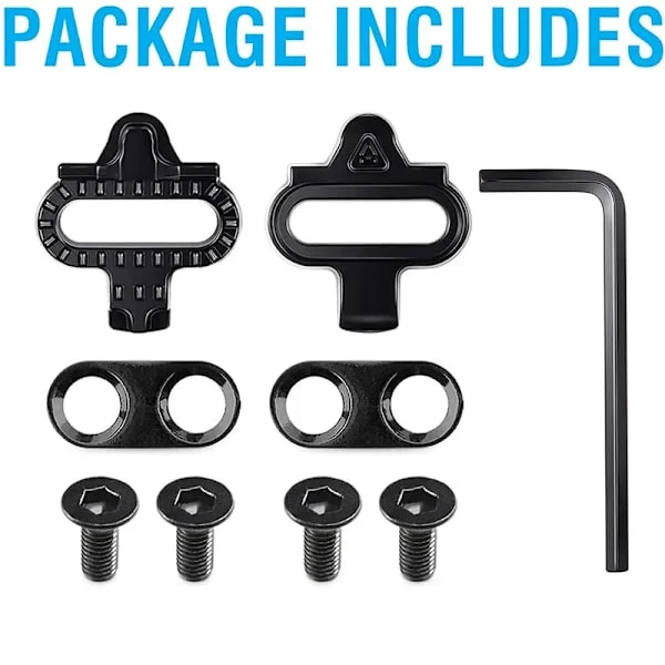 Mountainbikskor klossar för Shimano SH51 SPD MTB klossar Multi-Release Spd Pedal Cykelskor Clips Set Cykeltillbehör
