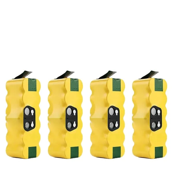 iRobot Roomba Batteri, 5000mAh Kapacitet, Ni-MH Typ, 4St 5000mAh