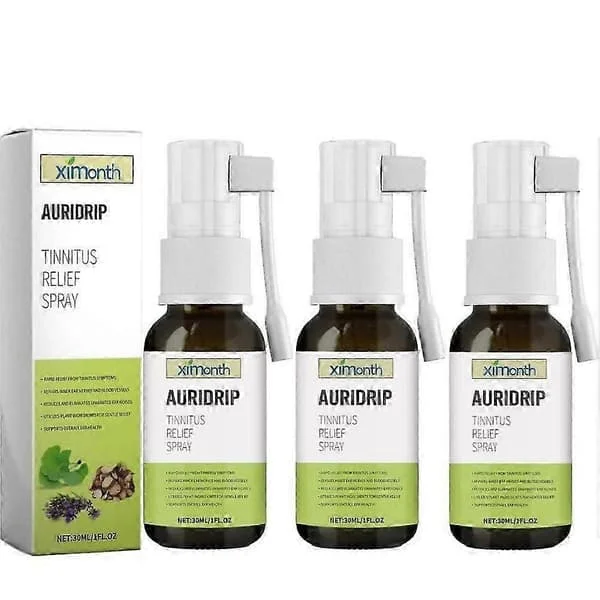 1-5x Tinnitus Relief Spray, Ear Tinnitus Sprays, Tinnitus Relief for Ringing Ears, Ear Drops for Tinnitus (3pcs)