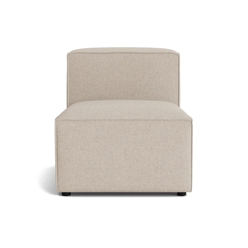 Lissabon Modulsofa - Danubio Beige - 70x100x72cm - Kvalitetsstof & Krydsfiner Ramme - Holdbar Sofa med mange lag skum - Fleksibel sektionssofa