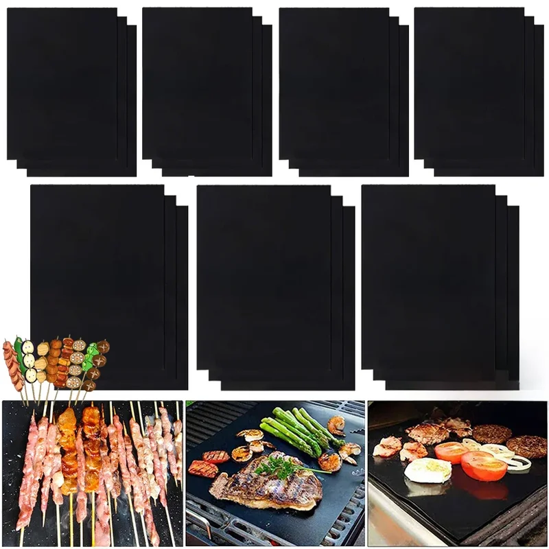 AliExpress - 1-20 Stück Antihaft-Grill matte Back matte Grill werkzeuge Koch grill blatt Hitze beständigkeit leicht zu reinigen Küche Grill werkzeug
