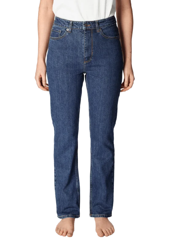 Carin Wester Slimfit-jeans med hög midja LINDA Jeans Lila 34