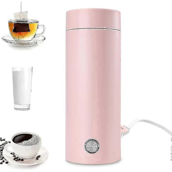 [RM]Mini Electric Travel Kettle 400ml for Tea, Milk, Coffee with Auto Shut-off_Quality Gifts