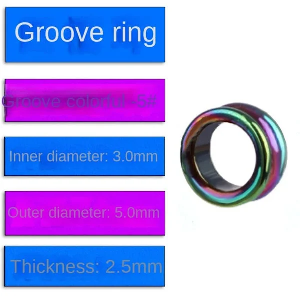 Fiskspö Wire Ring Fisklina Guide 5DAZZLE-20ST