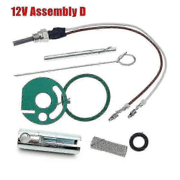 12v Varmer Dele Gløderør Keramisk Stift+ Pakninger+Sil+ Skruenøgle 252106011000 Til Eberspacher Hydronic D4wsc D5wsc 12V Assembly D