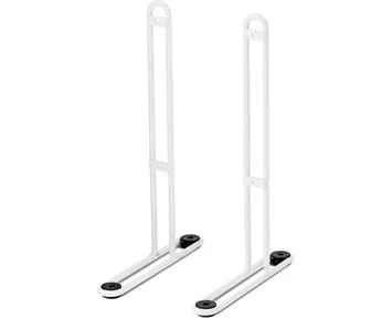 Adax Floor stand high white - Golvställ för Adax panelelement, hög