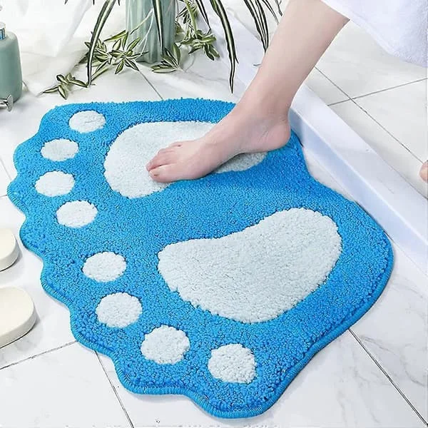 Bathroom Mats Water Absorbent Non-Slip Mat Used In Bathroom, Shower, Room, Etc. Soft Microfiber Bath Mat Machine Washable Bath Mat 48x66 cm