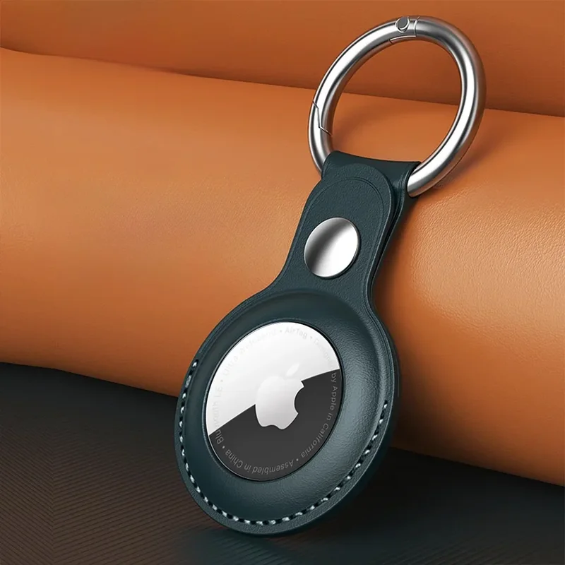 AliExpress - Vothoon Ledertasche für Apple Airtag Schutzhülle für Apple Locator Tracker Anti verlorenes Gerät Schlüsselanhänger