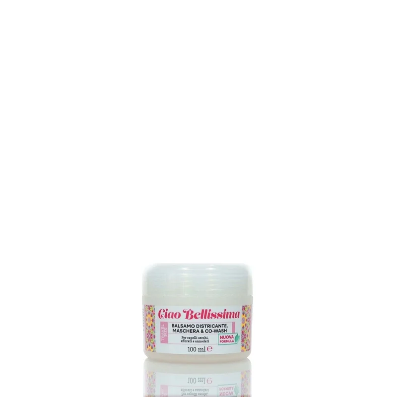 AFRORICCI Ciao Bellissima Balsamo Districante, Maschera & Co-Wash 100ml - Balsamo Idratante Capelli