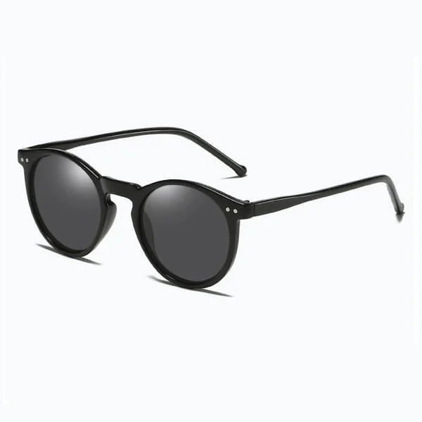 MUSELIFE Retro Polariserte Solbriller Menn Kvinner Vintage Små Runde Innfatning Solbriller Polaroid Linse UV400 Briller Shades Briller