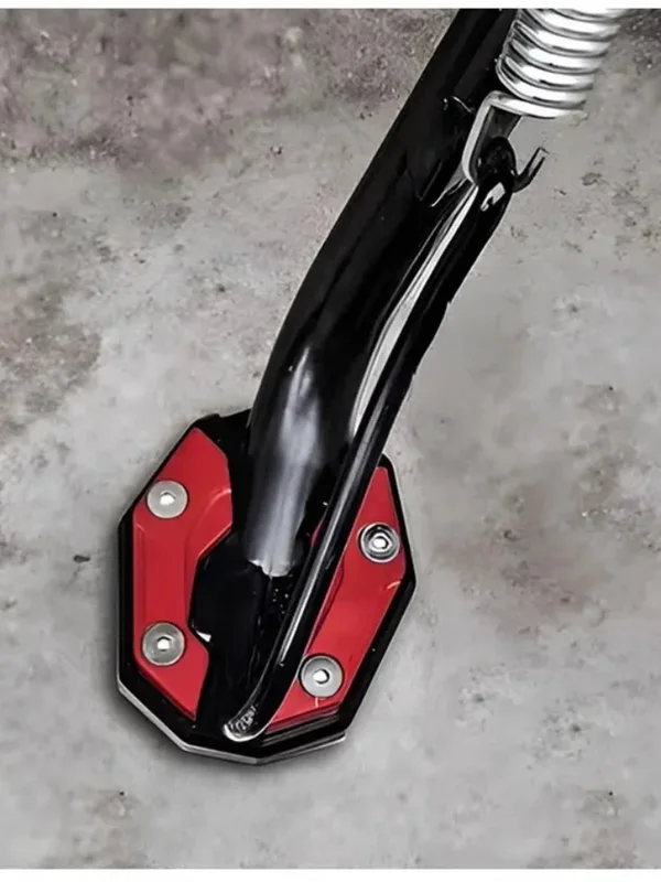 AliExpress - SEAMETAL Repose-pied latéral universel en aluminium pour moto, extension de béquille, plaque de support pour modification de moto