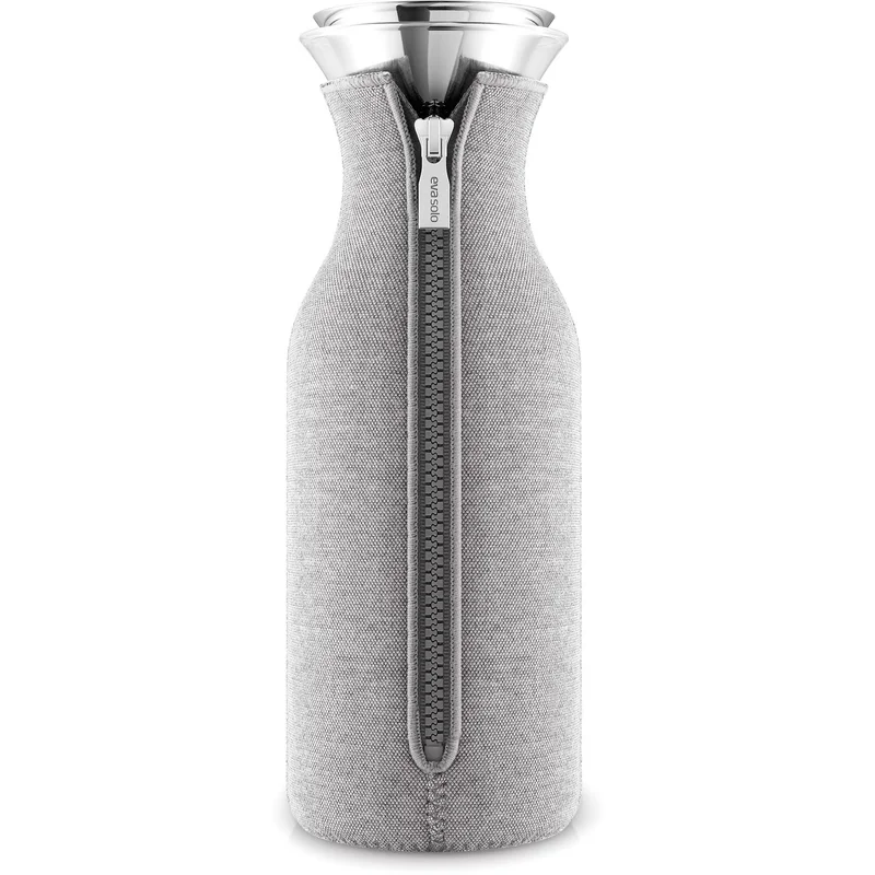 Eva solo Køleskabskaraffel med vippelåg, woven light grey - Lysegrå | KitchenOne