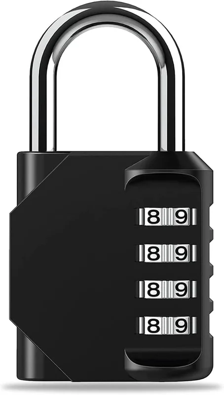 {YM}4-digit Combination Lock Cabinet Combination Lock Small Padlock Waterproof, Travel Accessories