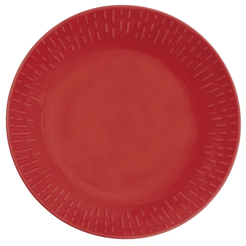 Aida Confetti pastatallerken 23 cm, chili