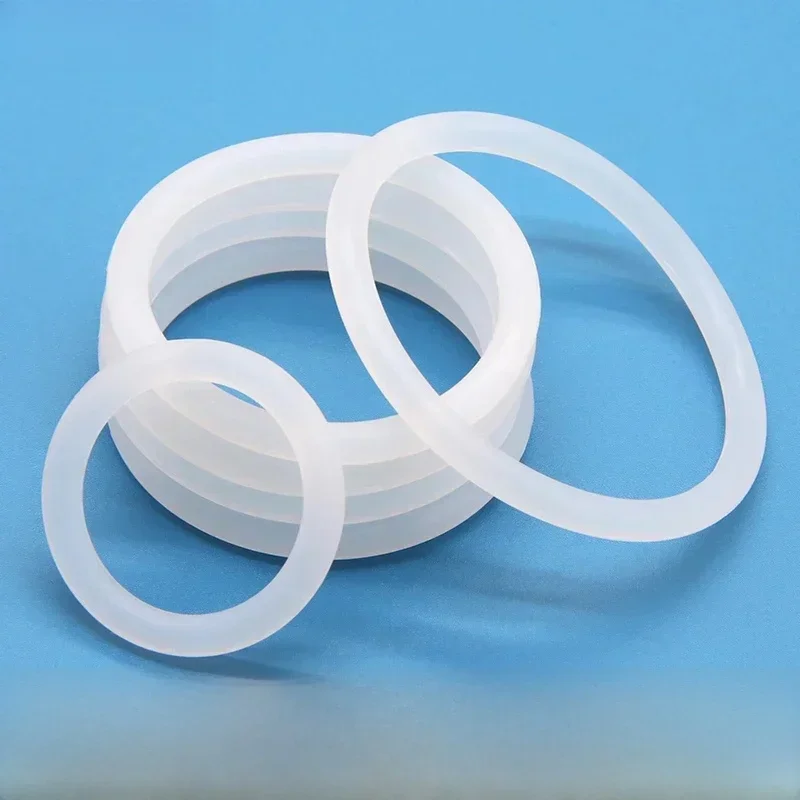 AliExpress - 50 Stück VMQ O-Ring, Dicke CS 2/3/3,5/4 mm, weiße Gummidichtungsringe, Außendurchmesser 5–100 mm, hitzebeständiger O-Ring aus 