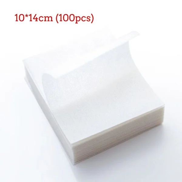100 stk Fargefangerark Farge Absorberende Papir Anti Klær Fargede Blad Vask Farge Løp Fjern Ark i Vaskemaskin