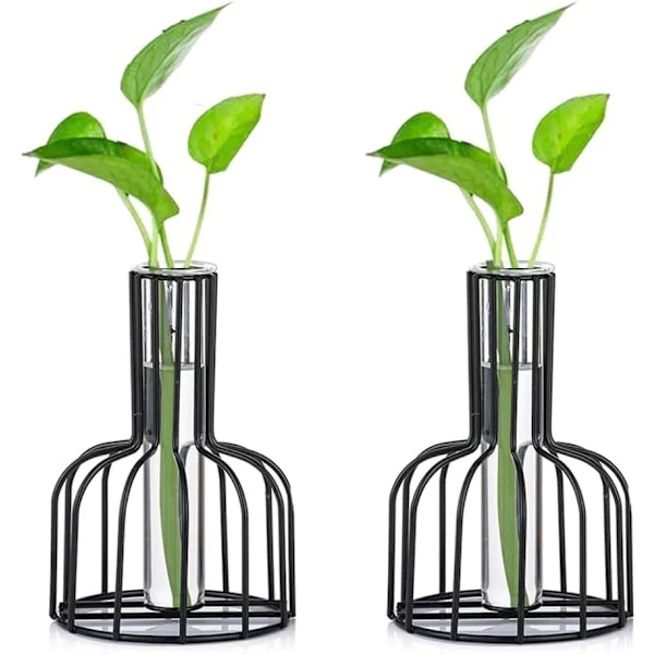 2-pack Mini Vas Set Bordsdekoration Små Vaser