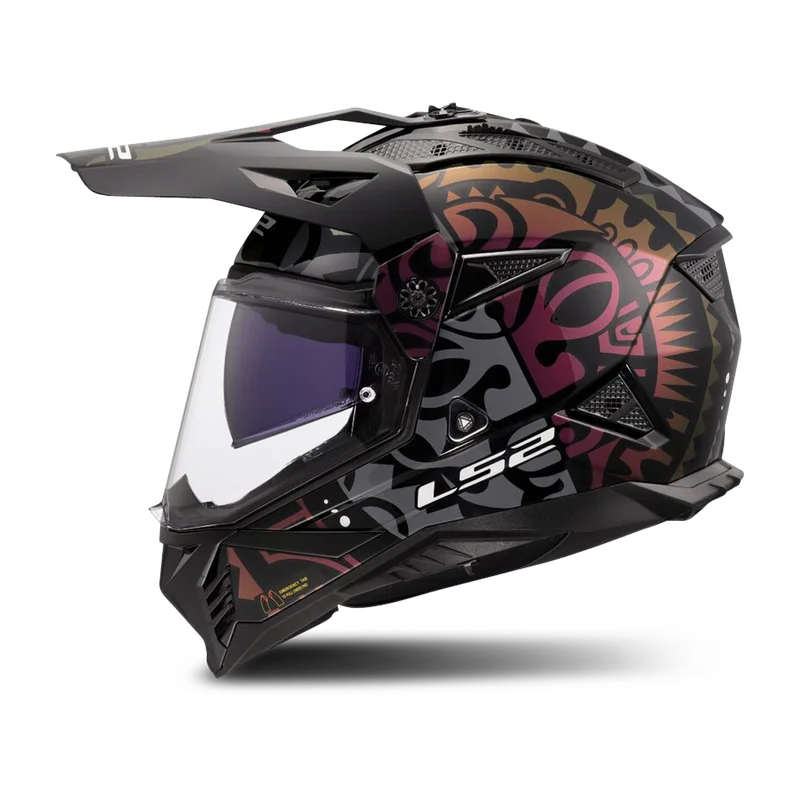 Kask Adventure LS2 MX702 Pioneer II Czarny XXXL