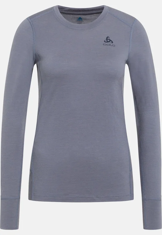 Odlo Natural Merino 200 ullundertøy sett for dame, L, grå