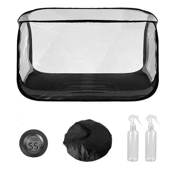 [LCS] Stor Still Air Box Soppdyrkingstelt - 38x20x25 tommer Stor Ren Luft Arbeidsstasjon, Kompatibel med Flow Hood for Sopp