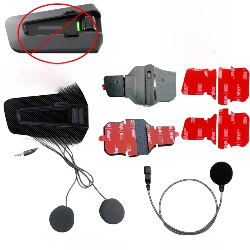 AliExpress - Autocollant pour casque Bluetooth Cardo PACKTALK EDGE, clip à bande double face pour casque, casque audio et cordon de microphone