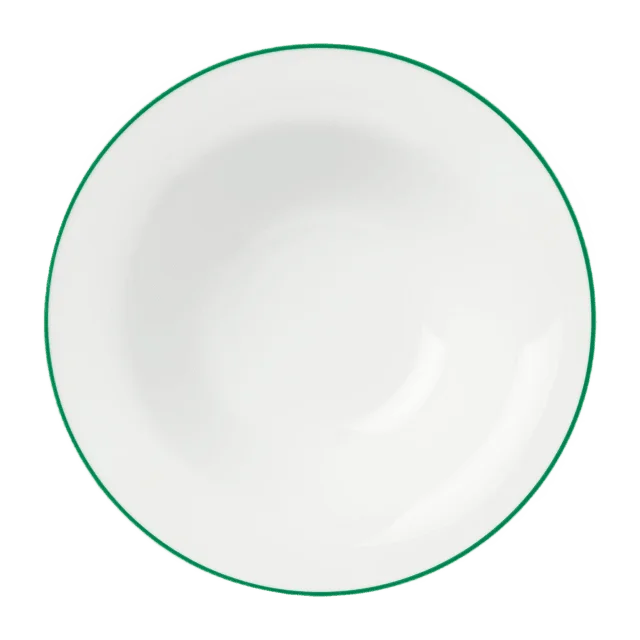 Åhléns Home Pastatallrik BONNIE 23,5 cm Mattallrikar Grön ONESIZE